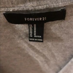 Forever 21 open sweater